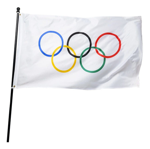 Danf Bandera De Los Juegos Olímpicos De 3 X 5 Pies Poliéster