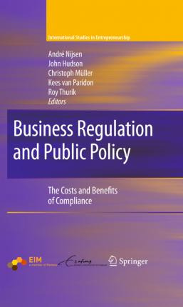 Libro Business Regulation And Public Policy - Andre Nijsen