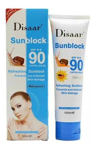 Disaar-crema De Caracol Spf90 , Protector Solar 