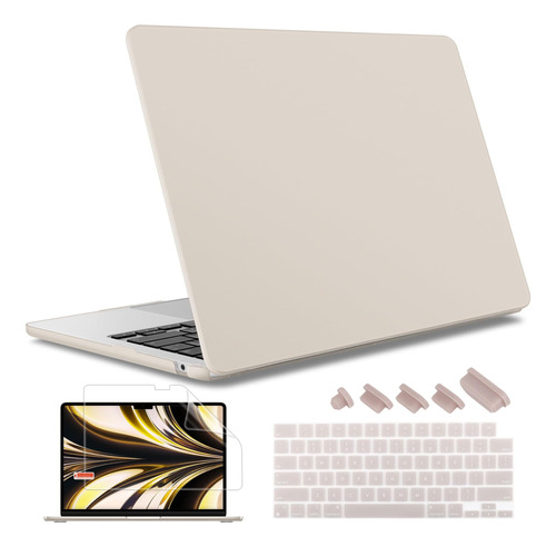 Funda May Chen Para Macbook Air 13 M2 + C/teclado Stone