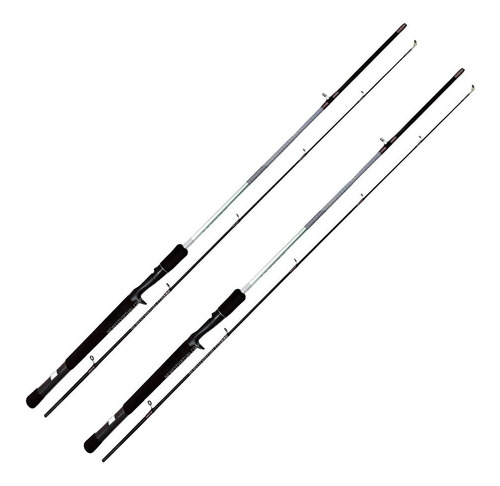 Imagem 1 de 4 de Kit 2 Varas Pesca Diamond 1,68m Albatroz 6/12 Lbs Ação Média
