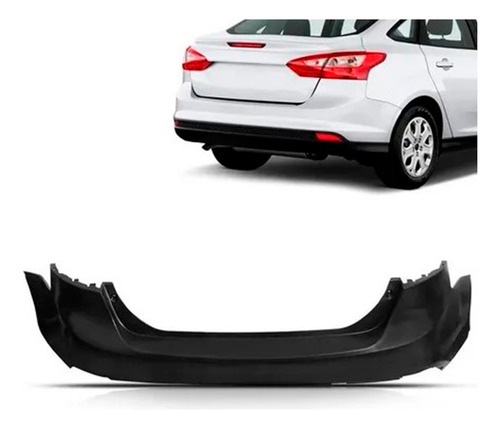 Parachoque Traseiro Focus Sedan 2014 2015