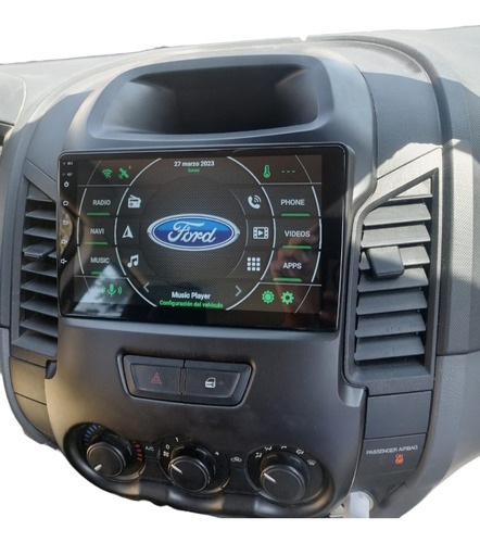 Autoestéreo Android 9' Ford Ranger Xl 2+32 Premium Carplay