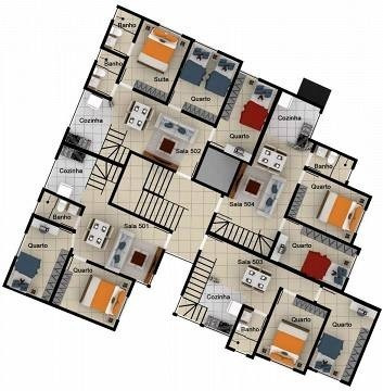 Imagem 7 de 8 de 2 Ou Três Quartos Uma E Duas Vagas, Conferir Tabela - 2668