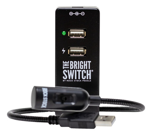 The Bright Switch - Luz Usb Compacta Y Estación De Carga Par