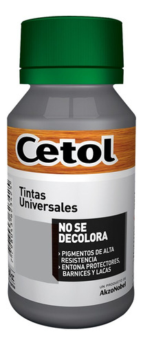 Tinta Para Madera Cetol X 60cm3 Color Caoba Rinde 1 Lt