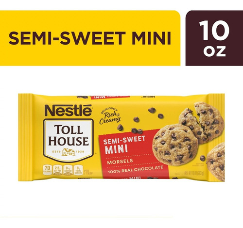 Nestle Toll House Semi-sweet Mini Chispas 2 Pack