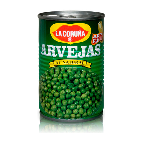 Arveja Natural Lata 600g Coruña - g a $13