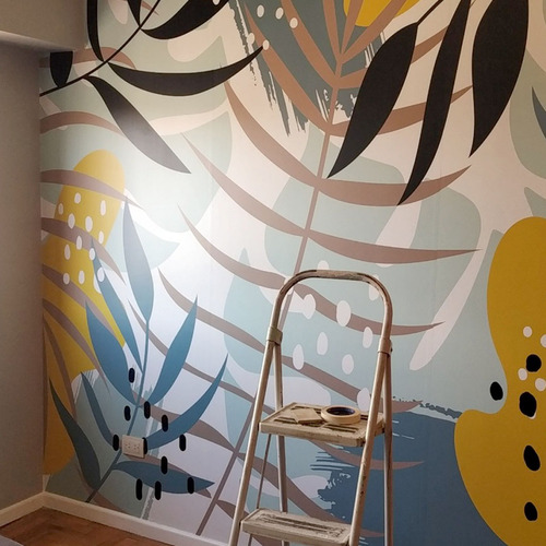 Imagen 3 de 5 de Mural Autoadhesivo Vinílo Mate Calidad Premium Resiste Uv