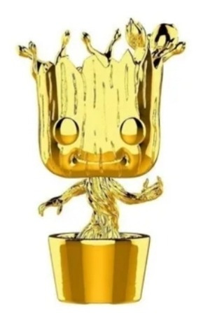 Funko Pop Original Groot Gold 378 Marvel Studio