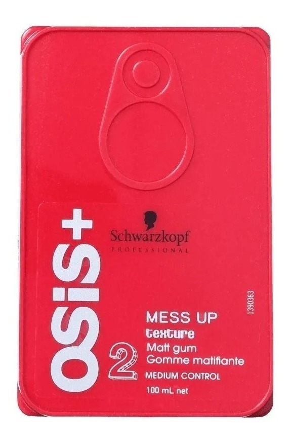 Pomada Pasta Modelador Matte Mess Up Osis+ Schwarzkopf 100ml