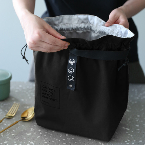 Bolsa Térmica Para Almuerzo 2024 W Con Sencillo Cordón Parae
