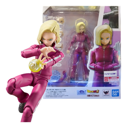 Androide Numero 18 Bandai Sh Figuarts Dragon Ball Super Cell