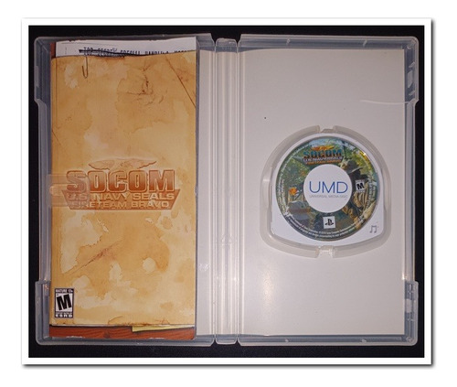 Socom U. S. Navy Seal Fireteam Bravo Juego Psp FĂsico (Usado)