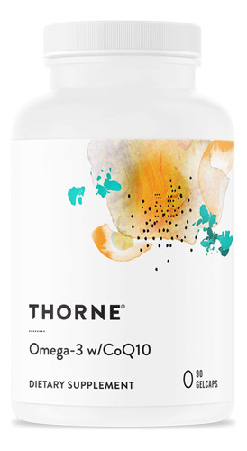 Thorne Omega-3 Con Coq10 - Suplemento De Acidos Grasos Omega