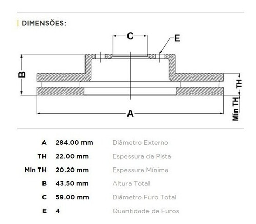 Imagem 4 de 8 de Kit Pastilha De Freio + Disco Dianteiro E Traseiro Bravo.