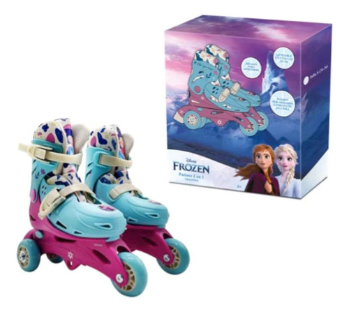 Patines En Linea Frozen Talla S Ajustables 