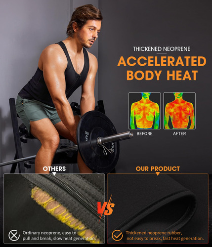 Brabic Camiseta De Tirantes Para Hombre Para Hacer Ejercicio