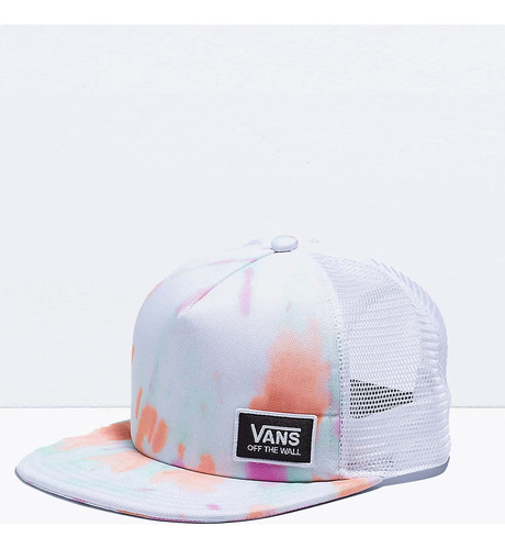 Gorra Vans Hat White Tie Dye Beach Bound Tru Original