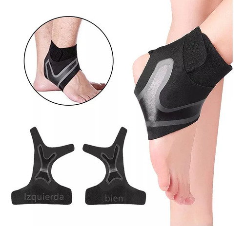 Tobillera De Soporte Elástico Parafascitis Plantar