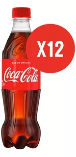 Coca Cola Botella 500ml Original Pack X12 Zetta Bebidas