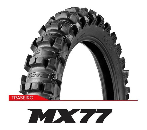 Pneu Borilli Mx77 110/90-19 Motocross Medium Soft