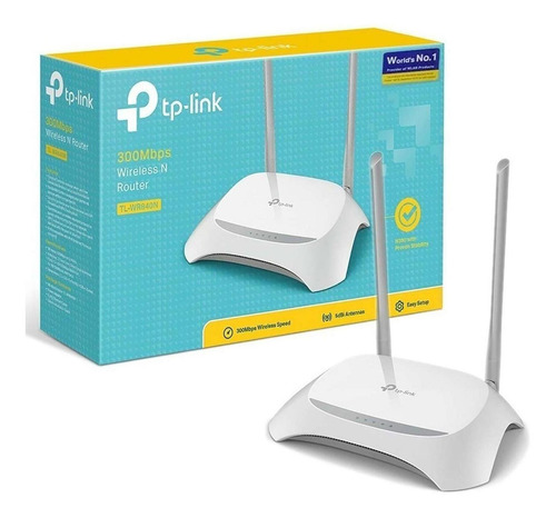Imagen 4 de 7 de Router TP-Link TL-WR840N blanco 110V/220V