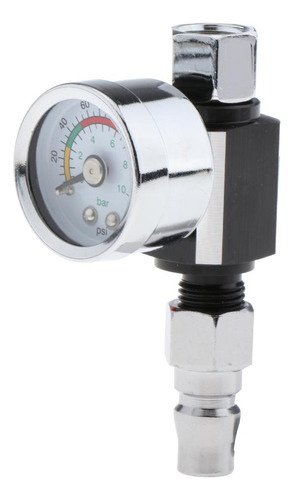Manómetro De Presión De Aire De Pulverización Rojo 3.2cm
