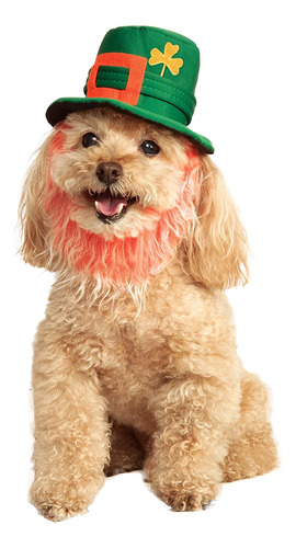 Sombrero De Traje De Mascota Con Barba, Pequeño /mediano De