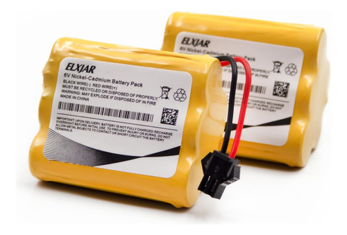 Sunforce - Paquete De 2 Baterías Aa Recargables De Ni-cd De