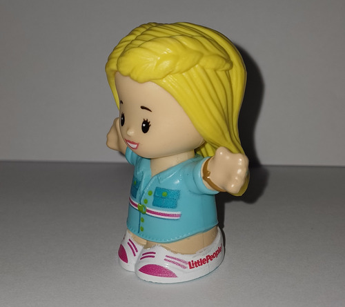 Figura Little People Barbie Rubia Mattel 2022 (Usado)