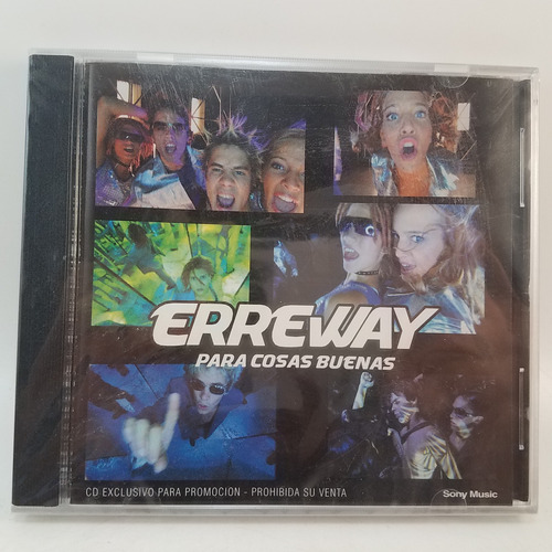 Erreway - Para Cosas Buenas - Cd Single Sellado