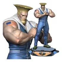 Comprar Street Fighter Guile Prey Archivo Para Impresión 3d