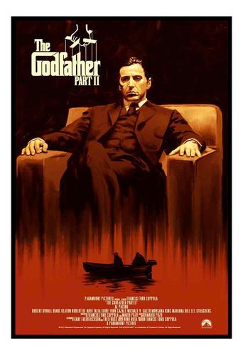 Cuadro Poster Premium 33x48cm Padrino The Godfather Coppola