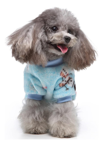Xiaoyu Ropa De Mascotas De Navidad Patrón De Copo De Nieve
