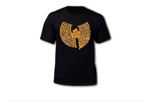 Polera Polo Estampado De Wu-tang