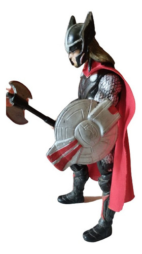 Figura De Accion Thor Bootleg De Colección Con Armas Luz Etc (Usado)