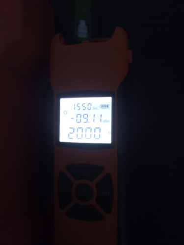 Fuente De Luz Optica En Sc Apc Medidor De Potencia 2 Landas (Usado)