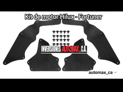Faldones De Motor Hilux - Fortuner 