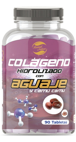 Colageno Con Aguaje Y Camu Camu 90 Tabletas Ramsol Natura