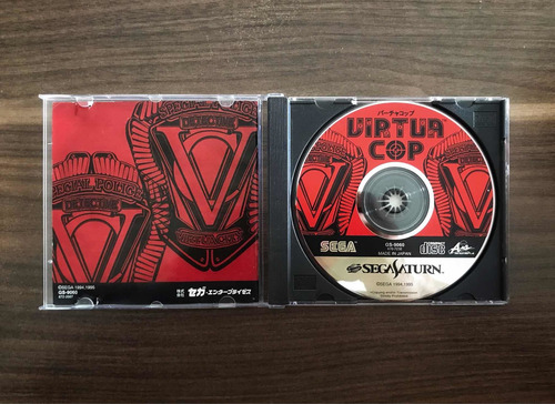 Virtua Cop Sega Saturn Original (jpn) (Usado)