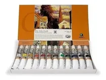 Comprar Caja Oleos X 12 Tubos Maries Original Pintura Artística