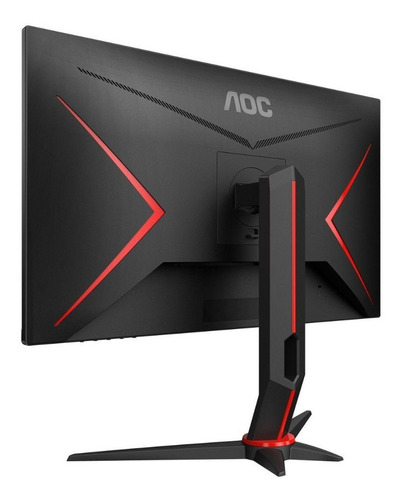 Monitor Gamer Hero Full Hd 27'' G-sync 144hz Ips 1ms Aoc Cor Preto/Vermelho 110V/220V