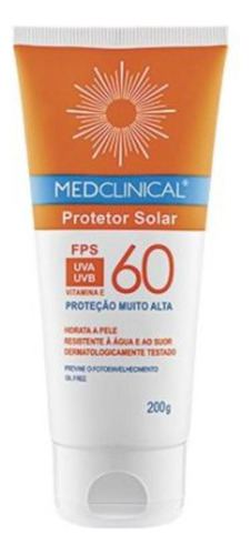 Protector Solar Medclinical Spf60 200g