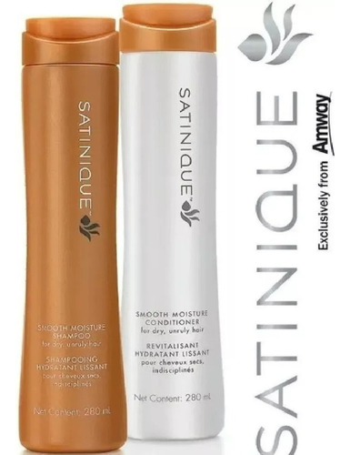 Kit Shampoo E Condicionador Hidratação Da Satinique Amway