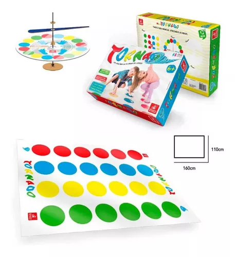 Vamos jogar o twister?