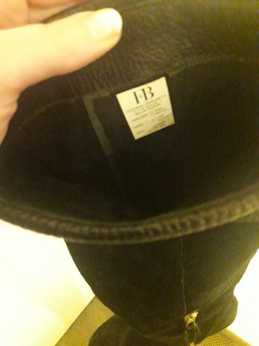 Botas Caña Alta Negras Marca Febo