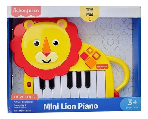 Mini Piano Musical Infantil Animales Fisher Price Bebés