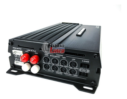 Imagen 2 de 4 de Amplificador Rock Series 4 Canales Rks-p800.4dm
