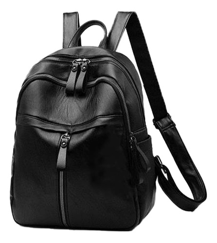 Mochila W Para Mujer, Bolso De Cuero A La Moda, Bolsa De Via